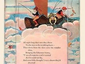 All Night Long Their Nets they Threw by Eugene Field - Art Print