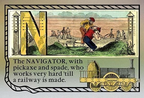 N The Navigator - Art Print