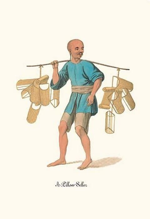 A Pillow-Seller by George Henry Malon - Art Print