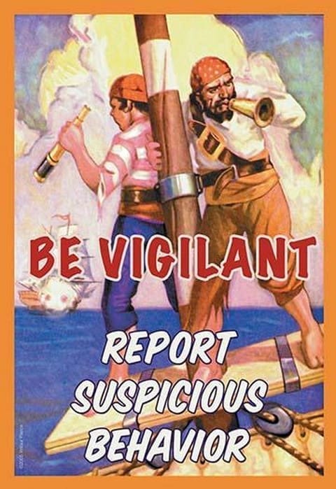 Be Vigilant by Wilbur Pierce - Art Print