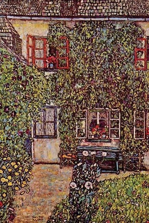 The House of Guard by Gustav Klimt - Art Print