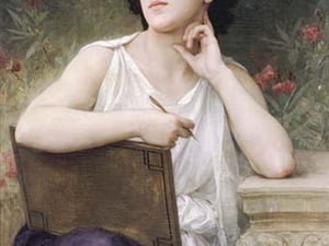 Inspiration by William Bouguereau - Art Print