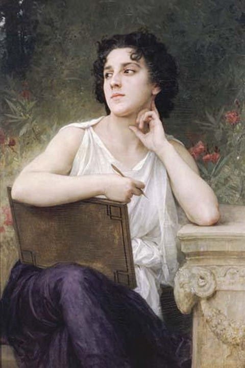 Inspiration by William Bouguereau - Art Print