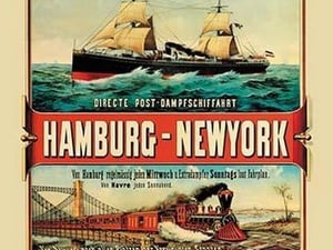Direct Post Office Shipping Hamburg to New York - Art Print