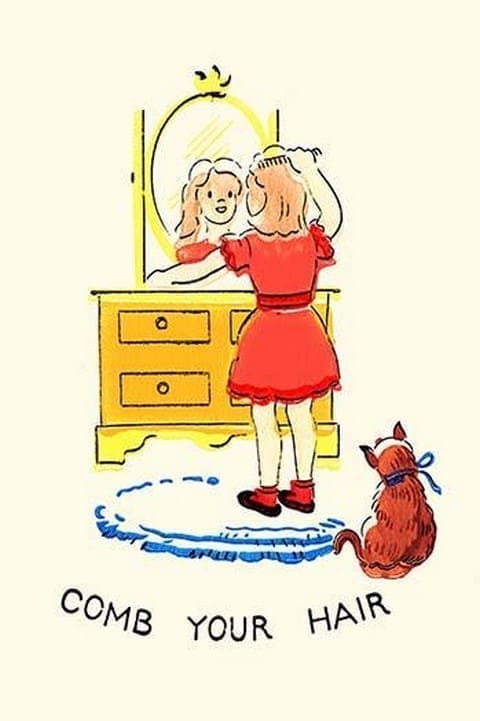 Comb Your Hair - Art Print