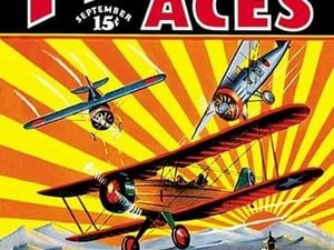 Flying Aces over the Rising Sun by C. B. Mayshark - Art Print