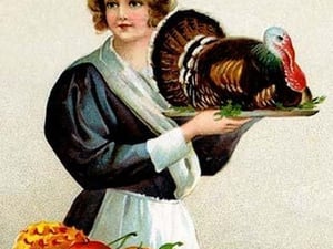 Thanksgiving Day Our National Holiday - Art Print