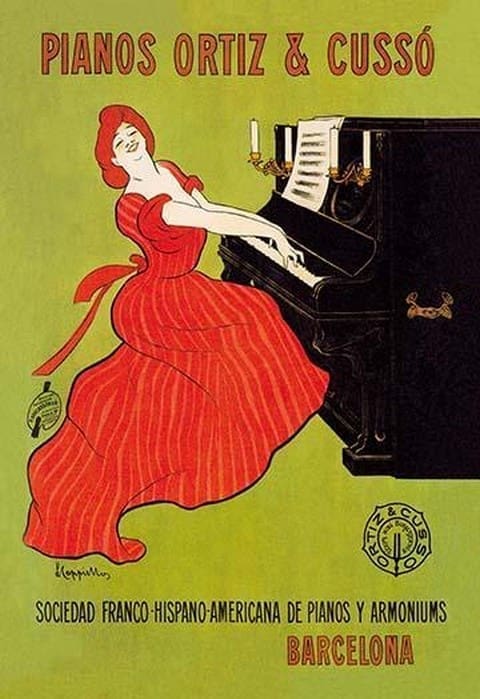 Pianos Ortiz and Cusso - Barcelona - Art Print