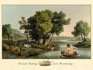 British Fishing and Husbandry - Art Print