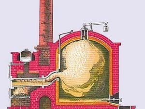The Process of Refining Sulphur by John Howard Appleton - Art Print