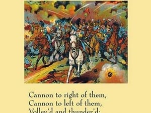 Charge of the Light Brigade by Alfred Lord Tennyson - Art Print