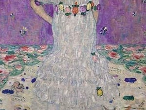 Mada Primavesa by Gustav Klimt - Art Print