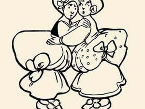 Cindrella's Sisters by David Brett - Art Print