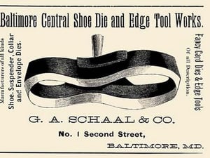 Baltimore Central Shoe Die and Edge Tool Works - Art Print