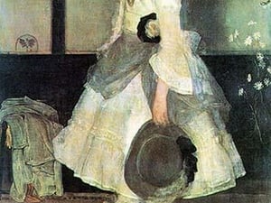 Portrait of Miss Alexander by James Abbot McNeill Whistler - Art Print