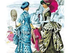 La Mode Illustree: By the Sea - Art Print