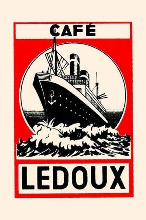 Cafe Ledoux - Art Print