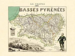 Basses Pyrenees by Par M. Vuillemin - Art Print