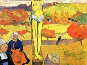The Yellow Christ by Paul Gauguin - Art Print