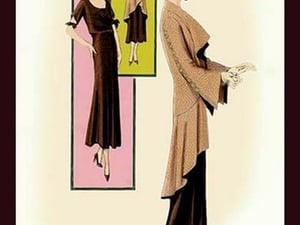 Modeles Originaur: Eveningwear by Atelier Bachroitz - Art Print