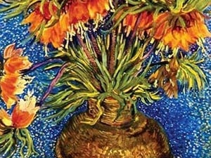 Fritillaries by Van Gogh by Vincent van Gogh - Art Print