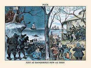 Puck Magazine: Just as Dangerous Now as Then by Frederick Burr Opper - Art Print