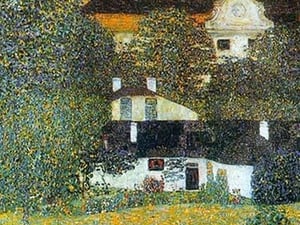 Castle Chamber at Attersee II by Gustav Klimt - Art Print