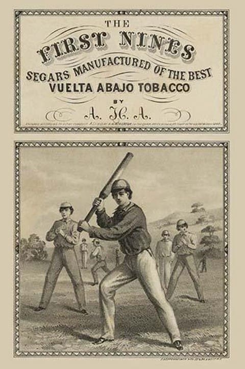 Tobacco Label first nines segars by Heppenheimer - Art Print