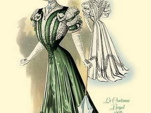 Le Costume Royal: Emerald Gown - Art Print