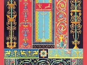 Greco-Roman Design #2 by Auguste Racinet - Art Print