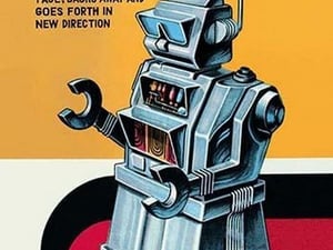 Battery Operated Robot - Art Print