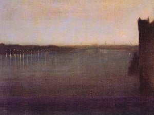 Nocturne in gray and gold
