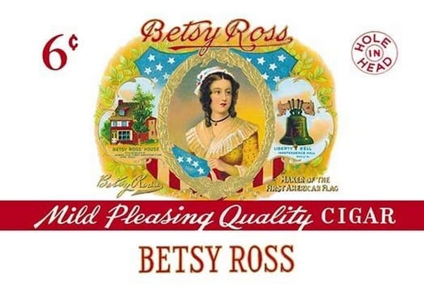 Betsy Ross Cigars - Art Print