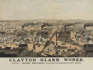 Clayton Glass Works by Clayton - Art Print