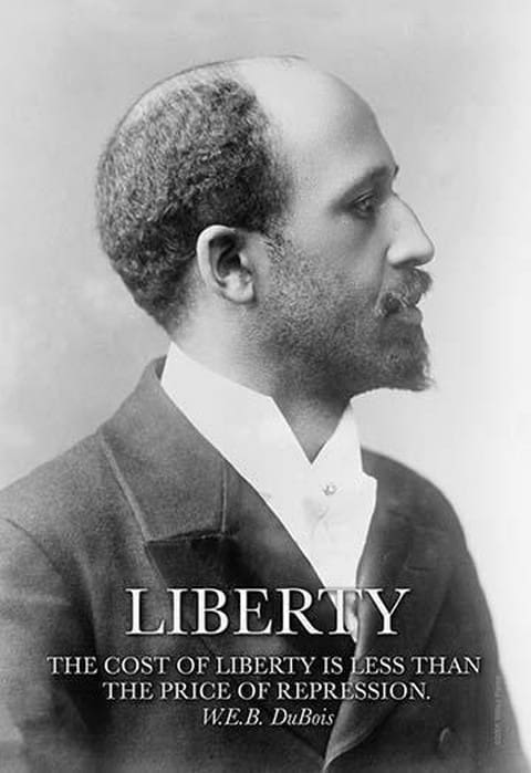 Cost of Liberty by W.E.B. DuBois - Art Print