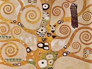 Frieze II by Gustav Klimt - Art Print