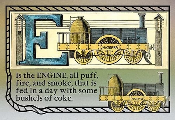 E is the Engine - Art Print