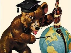 It all depends on what the definition of beer is - Wlliam Jefferson Clinton by Wilbur Pierce - Art Print
