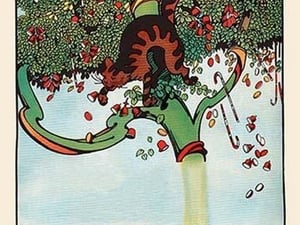 Candy Tree Treats by Eugene Field - Art Print