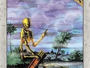 Death as an Archer - Art Print