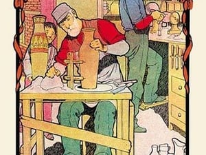 The Potter by H.O. Kennedy - Art Print