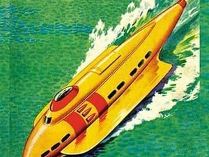 Jet-Boat of Tomorrow by James B. Settles - Art Print