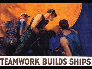 Teamwork Builds Ships by William Dodge Stevens - Art Print
