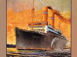 Norwegian-America Cruise Line - SS Stavangerfjord - Art Print