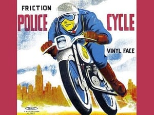 Friction Police Cycle - Art Print