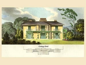 A Cottage Orne #5 by J. B. Papworth - Art Print