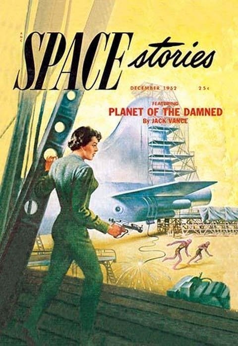 Space Stories: Rocket Ship Sabotage - Art Print