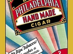 Bayuk Philadelphia Handmade Cigars by FREE LIBRARY OF PHILADELPHIA - Art Print