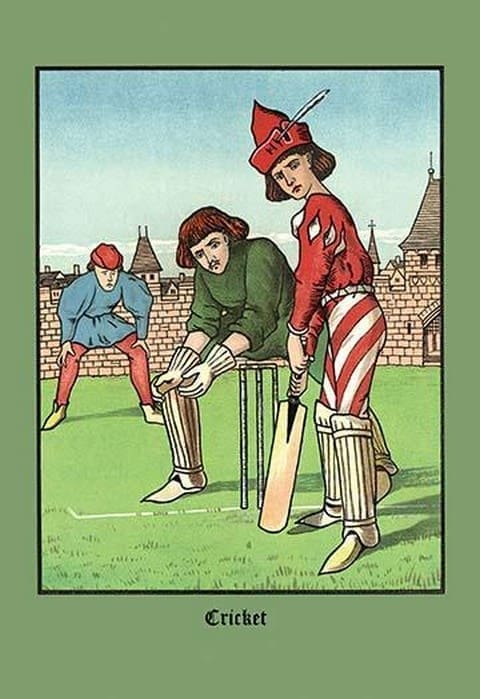 Cricket by J.E. Rogers - Art Print