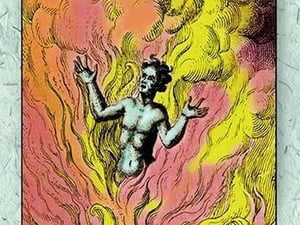 Down in Flames - Art Print